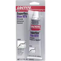 Superflex RTV Silicone Adhesive Sealant, Tube, Blue Toolneeds Inc.