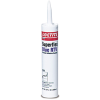 Superflex RTV Silicone Adhesive Sealant, Cartridge, Blue Toolneeds Inc.