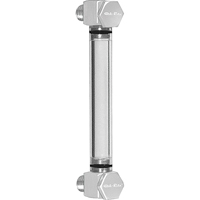 Indicateur de niveau &agrave; liquide en Rond Nylon, Filet&eacute;, 5" lo, 205°F (96,11° C) Toolneeds Inc.