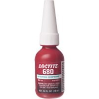 680 High Strenght/High Viscosity Retaining Compounds, 10 ml, Bottle, Green Toolneeds Inc.