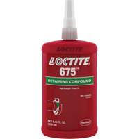 Loctite&reg; 675 Threadlocker, 250 ml, Bottle, Green Toolneeds Inc.