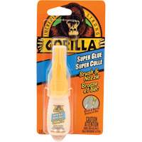 Super Glue Brush & Nozzle, 10 g, Bottle, Clear Toolneeds Inc.