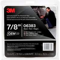 Ruban en acrylique de 3M pour l'automobile, 18 m (60') lo x 22 mm (7/8") la, 45 mils, Acrylique Toolneeds Inc.