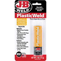 PlasticWeld Epoxy, 2 oz., Stick, Off-White Toolneeds Inc.