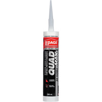 Quad&reg; Max Siding & Window Sealant, 280 ml, Tube, Off-White Toolneeds Inc.