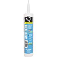 Alex Flex&reg; Premium Molding & Trim Acrylic Latex Siliconized Sealant, 300 ml, Cartridge, White Toolneeds Inc.