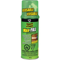 Touch 'n Foam&reg; Max Fill Triple Expanding Sealant, 340 g, Aerosol Can, Cream Toolneeds Inc.