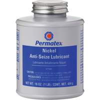 Nickel Anti-Seize Lubricant, Brush Top Can, 2400°F (1316°C) Max. Temp. Toolneeds Inc.