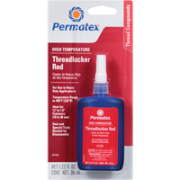 High Temperature Threadlocker, Red, High, 36 ml, Bottle Toolneeds Inc.