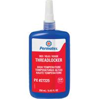 High Temperature Threadlocker, Red, High, 250 ml, Bottle Toolneeds Inc.