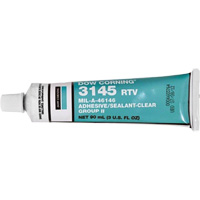 Dowsil RTV 3145 Silicone Adhesive Sealant MIL-A-46146, Tube, Clear Toolneeds Inc.