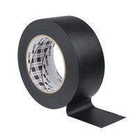 3903 Vinyl Duct Tape, 1245 mm (49") W x 46 m (151') L, 6.5 mils, Black Toolneeds Inc.
