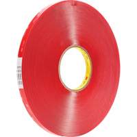 VHB Tape, 66 m (216') L x 6 mm (1/4") W, 23 mils, Acrylic Toolneeds Inc.