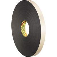 Ruban double face en mousse, 33 m (108') lo x 12,7 mm (1/2") la, 62 mils, Poly&eacute;thyl&egrave;ne Toolneeds Inc.