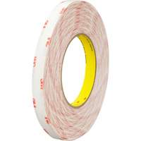 Ruban double face en textile 9456, 25,4 mm (1") x 66 m (216'), Transparent Toolneeds Inc.
