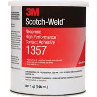 Neoprene High-Performance Contact Adhesive, Can, 32 fl. oz., Grey Toolneeds Inc.