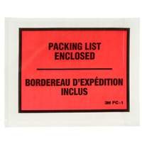 Packing List Envelope, 5-1/2" L x 4-1/2" W, Endloading Style Toolneeds Inc.