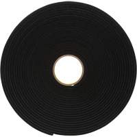 4504 Vinyl Foam Tape, 25.4 mm (1") W x 16.5 m (54') L, 250 mils, Black Toolneeds Inc.