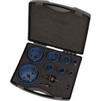 Electrician's Master Holesaw Kit, 12 Pieces Toolneeds Inc.