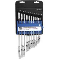 RCWS-11FM Metric Flex Head Ratchet Combination Wrench Set Toolneeds Inc.
