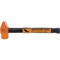 UCP-316 Super Heavy-Duty Indestructible Handle Cross Pein Hammer, 3 lbs. Head Weight, Plain Face, Solid Steel Handle Toolneeds Inc.