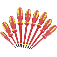 JISD-9S Jeu de tournevis isol&eacute;s VDE, 9 m Toolneeds Inc.