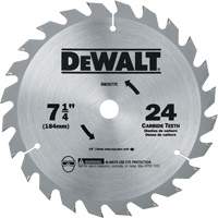 Lame de scie circulaire en carbure, 7-1/4", 24 dents Toolneeds Inc.
