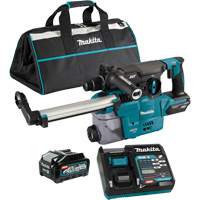 Marteau rotatif sans fil avec moteur sans balai XGT SDS-Plus avec accessoire daspiration des poussi&egrave;res DX10, 40 V, 1-3/16", 3 lb-pi, 0-840 tr/min Toolneeds Inc.