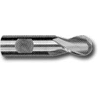 Weldon Shank Ball End Slot Drill Bit, 3/32" Dia., 1-7/8" L, 1/4" Shank, High Speed Cobalt Toolneeds Inc.