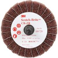 Disque combin&eacute; Scotch-Brite, 2-1/2" dia., Grain 120, Oxyde d'aluminium Toolneeds Inc.