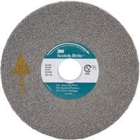 Meule d'&eacute;barbage EXL Scotch-Brite, 6" x 1", Arbre de 1" Toolneeds Inc.