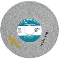 Meule d'&eacute;barbage EXL Scotch-Brite, 6" x 1/2", Arbre de 1", Oxyde d'aluminium Toolneeds Inc.