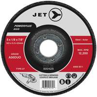 Powerplus DUO Cutting/Grinding Wheel, 4-1/2" x 1/8", 7/8" Arbor, Type 27, A30DUO Grit Toolneeds Inc.