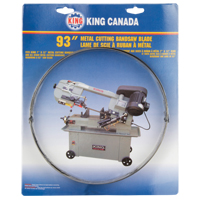 Scie &agrave; ruban pour m&eacute;tal, Acier au carbone, 93" lo x 3/4" la x &eacute;paisseur 0,032", 10 dents par pouce Toolneeds Inc.