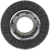 MEULE CIRC,FIL CREPE,4-1/4",.0118X5/8"X2", 4-1/4" dia., Fils 0.012, Arbre 2" Toolneeds Inc.