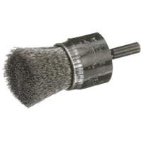 Brosse mont&eacute;e &agrave; fils ondul&eacute;s, 1", Fils 0,006" Toolneeds Inc.