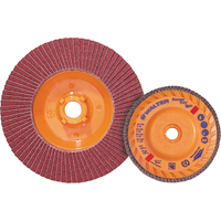Enduro-Flex Stainless Flap Disc, 4-1/2" x 5/8"-11, Type 27, 40 Grit, Zirconia Alumina Toolneeds Inc.