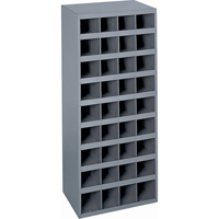 Armoires pour bacs de rangement en acier, 17-7/8" la x 12" p x 42" h, Gris Toolneeds Inc.