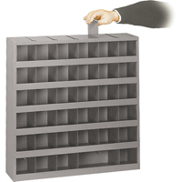 Armoires pour bacs de rangement ajustables, Acier, 36 tiroirs, 23-3/4" x 4-3/4" x 23-3/4", Gris Toolneeds Inc.