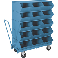 Bacs sectionnels superposables Stackbin - Chariots Toolneeds Inc.