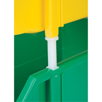 Stack & Hang Bin, 5-7/8" W x 4-11/16" H x 9-13/16" D, Yellow Toolneeds Inc.