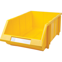 Bac empilable & &agrave; suspendre, 11-13/16" la, 7" h x 17-11/16" p, Jaune Toolneeds Inc.