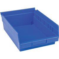 Bacs pour tablette en plastique, 8-3/8" la x 4" H x 11-5/8" p, Bleu, Capacit&eacute; 15 lb Toolneeds Inc.