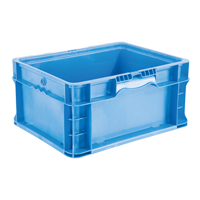 StakPak Plus 4845 System Containers, 15" W x 12" D x 7.5" H, Royal Blue Toolneeds Inc.