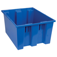 Contenants Stack & Nest, 10" x 19,5" x 15,5", Bleu Toolneeds Inc.