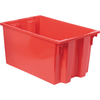 Stack & Nest Totes, 12" x 23.5" x 15.5", Red Toolneeds Inc.