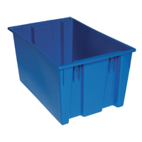 Contenants Stack & Nest, 15" x 29,5" x 19,5", Bleu Toolneeds Inc.