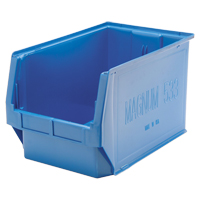 Giant Stacking Containers, 12.375" W x 19.75" D x 11.875" H, Blue Toolneeds Inc.