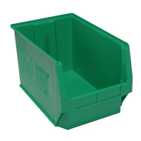 Giant Stacking Containers, 12.375" W x 19.75" D x 11.875" H, Green Toolneeds Inc.