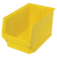 Giant Stacking Containers, 12.375" W x 19.75" D x 11.875" H, Yellow Toolneeds Inc.